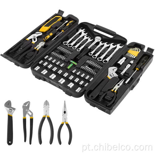 Conjunto de caixa de ferramentas multifuncional para uso doméstico diário 95pcs